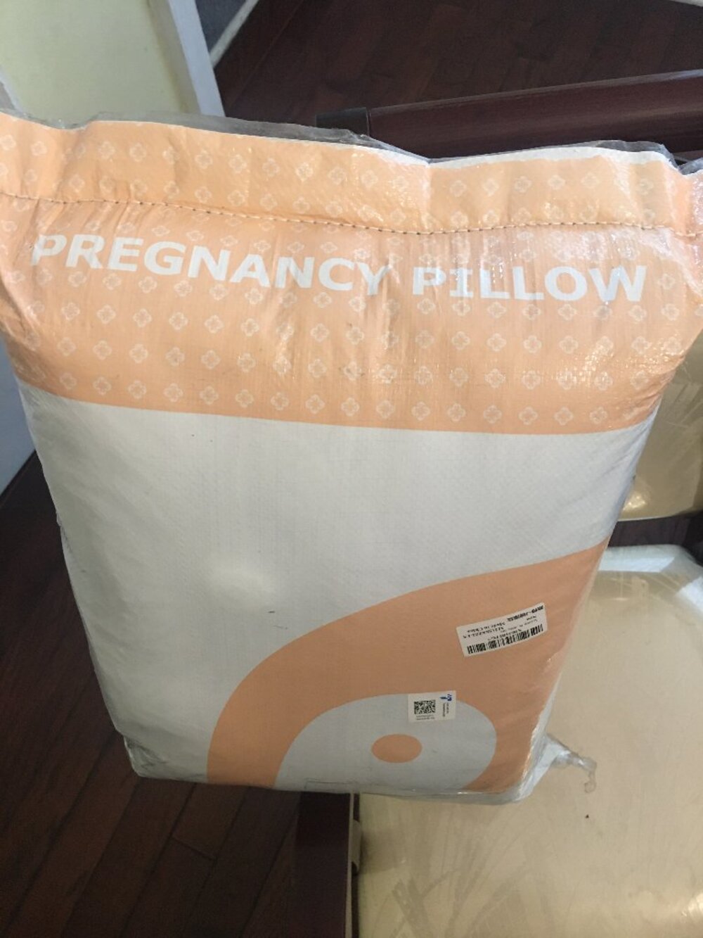 Momcozy U-Shaped Full Body Pregnancy Pillow, Removable Cover, New in Pkg.